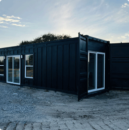 Specialty and custom-modified shipping container